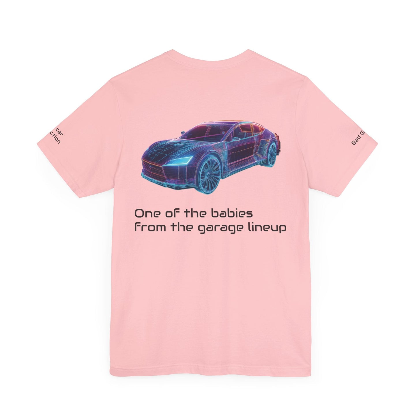 Car Graphic Tee Shirt 100 Percent Cotton Lightweight Car Tees From Bad Galaxy USA Made Guaranteed