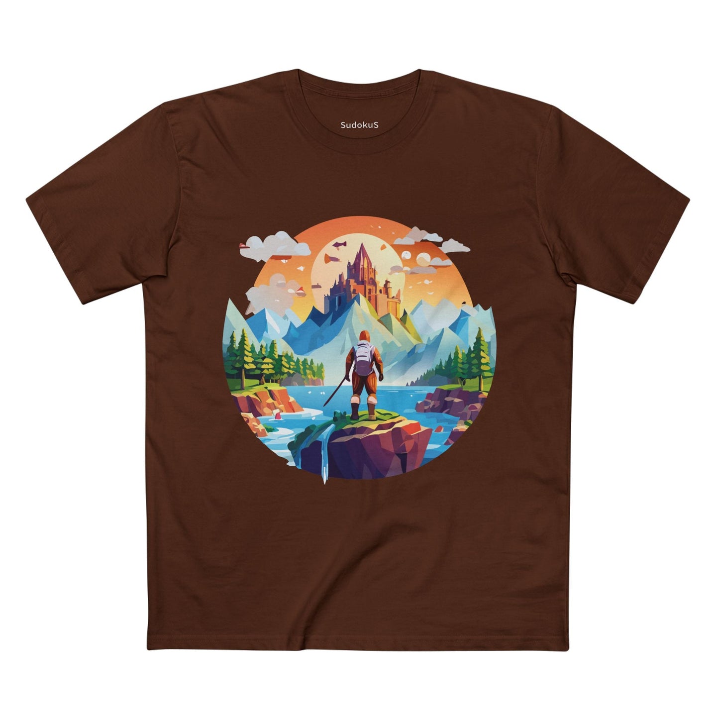 Adventures Graphic Unisex 100 Cotton Staple Tee 6
