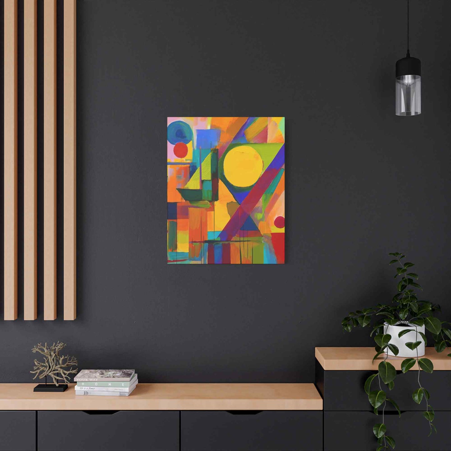 Abstract Painting Print Canvas 20x24,20x30,24x30, 24x32,24x36,30x40, 32x48,36x48,40x60 Pine-Wood Inner Frame ABS-10