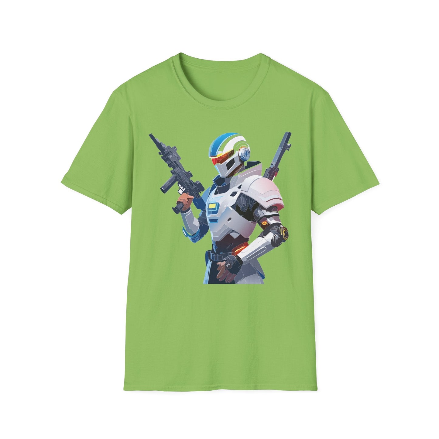 Robocop T Shirt Unisex Gildan Softstyle 64000 100 Percent Ring Spun Cotton Tee Premium