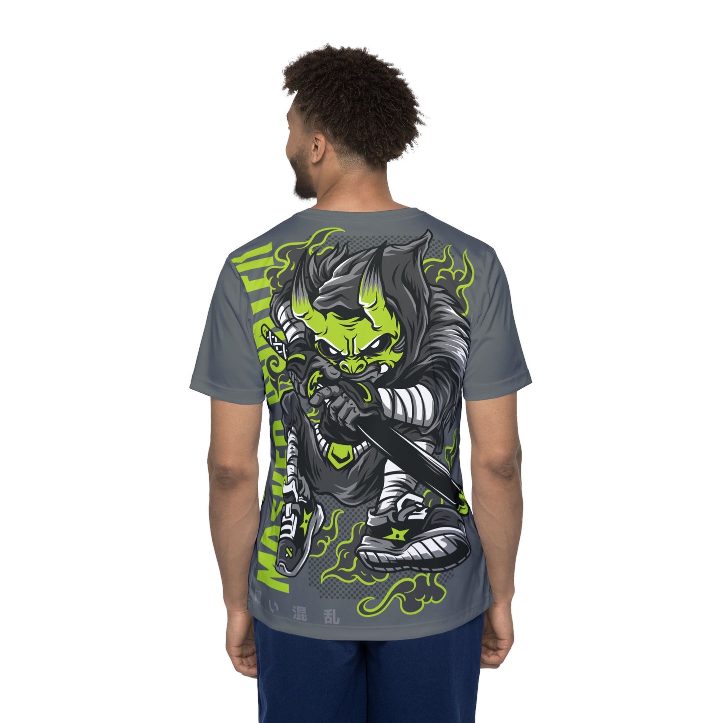 47-Be Fun Graphic T-Shirt, Art Design Poly Shirt, All Over Print Graphic Tee, Monsters T-Shirt, Cartoon Tees