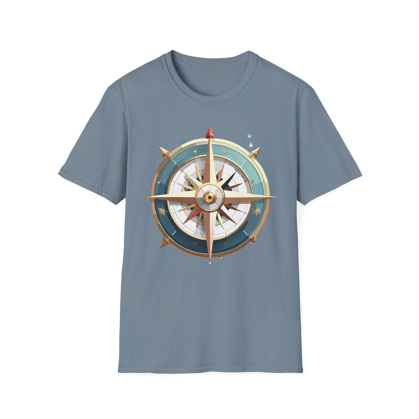 Compass Navigator Graphic Tee Unisex 100 Cotton 26