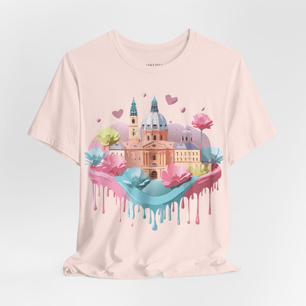 Unisex Cotton Bella+Canvas Tee with Prague