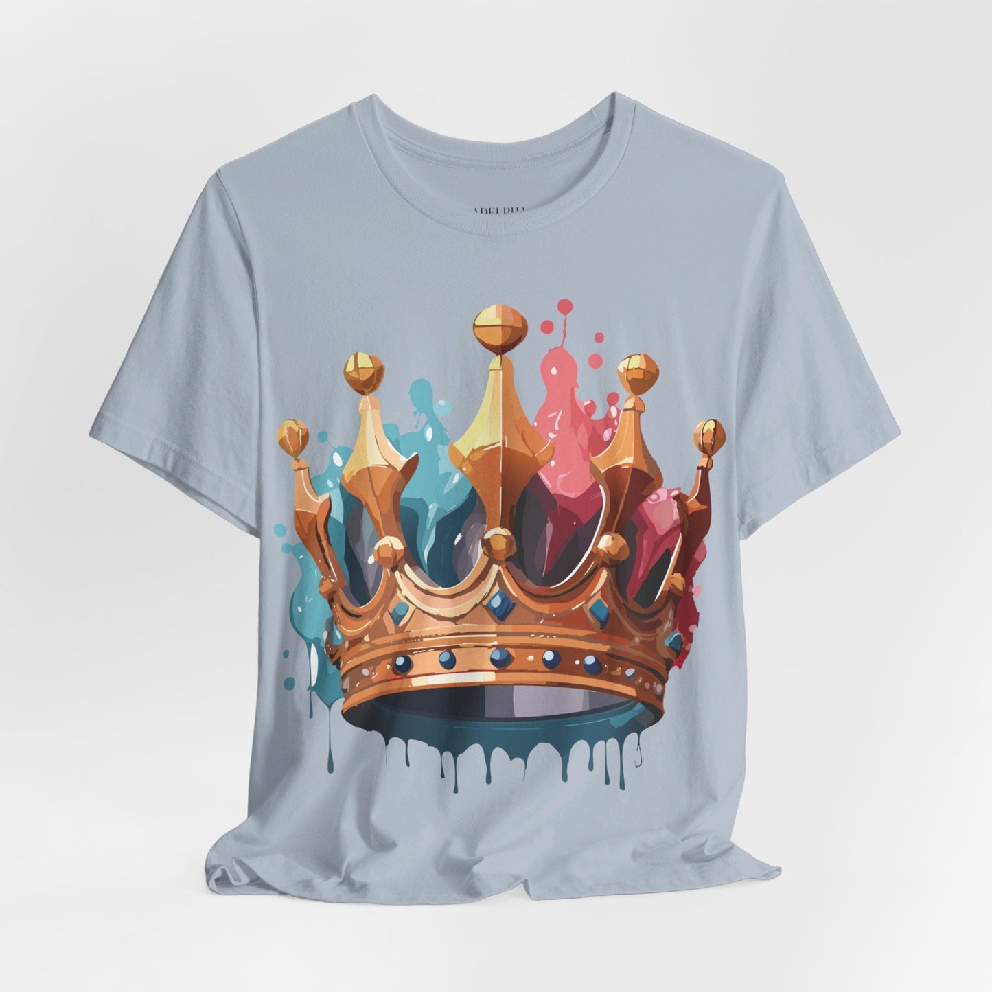 Adelpha Crown Graphic Tee Unisex Vintage Inspired Art Design Short Sleeve Premium Quality