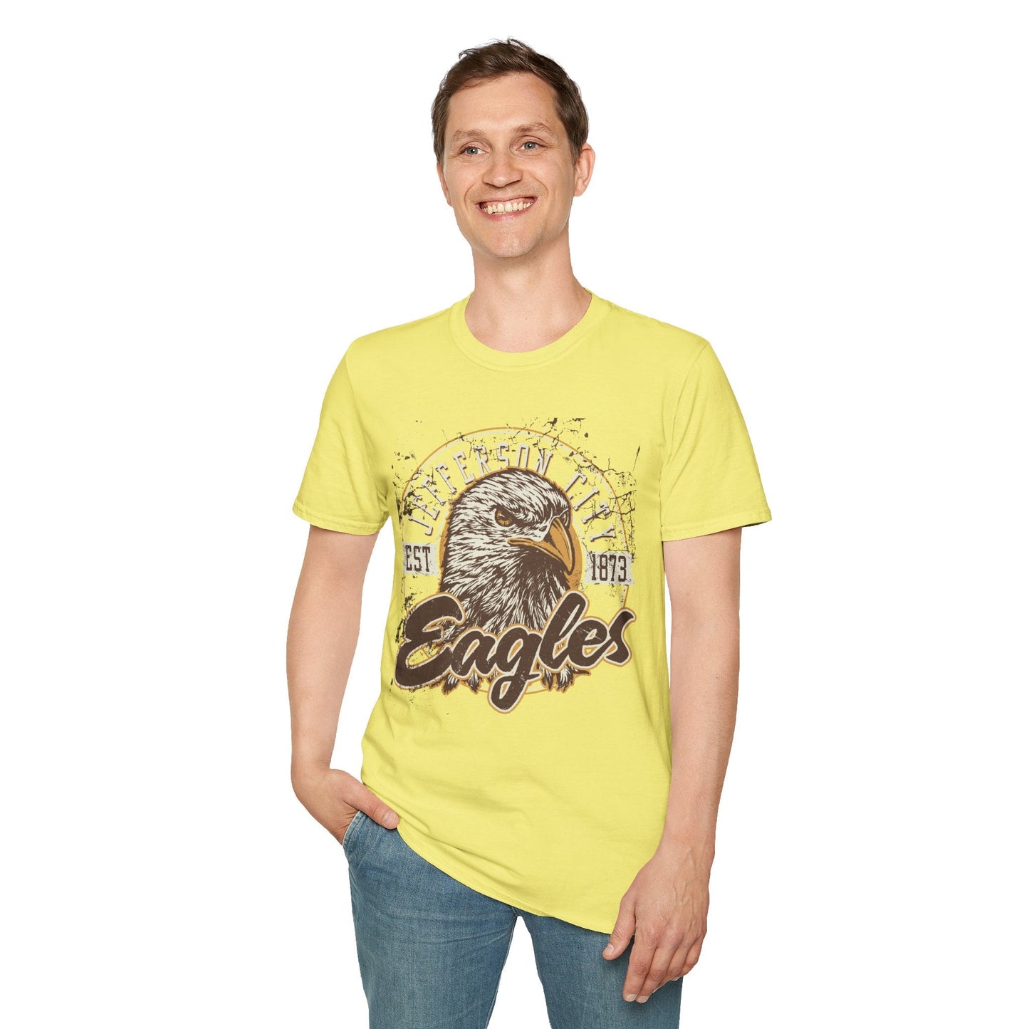 Unisex Art Design Graphic Tee Shirt With Graphic Design Gildan Softstyle 64000 For Comfort