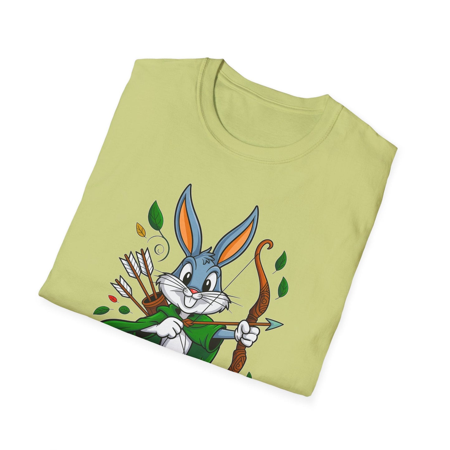 Bugs Bunny T Shirt Unisex Gildan Softstyle 100 Percent Ring Spun Cotton Cartoon Shirt Graphic