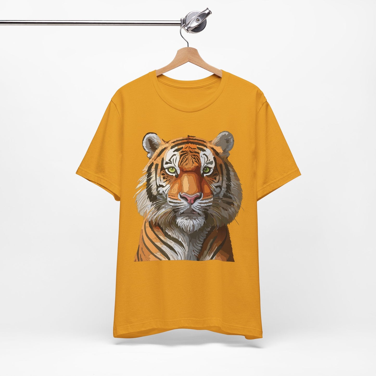 Unisex Animal Art Design Tee Shirt Wild Animals Graphic Tee Softstyle Gildan 64000