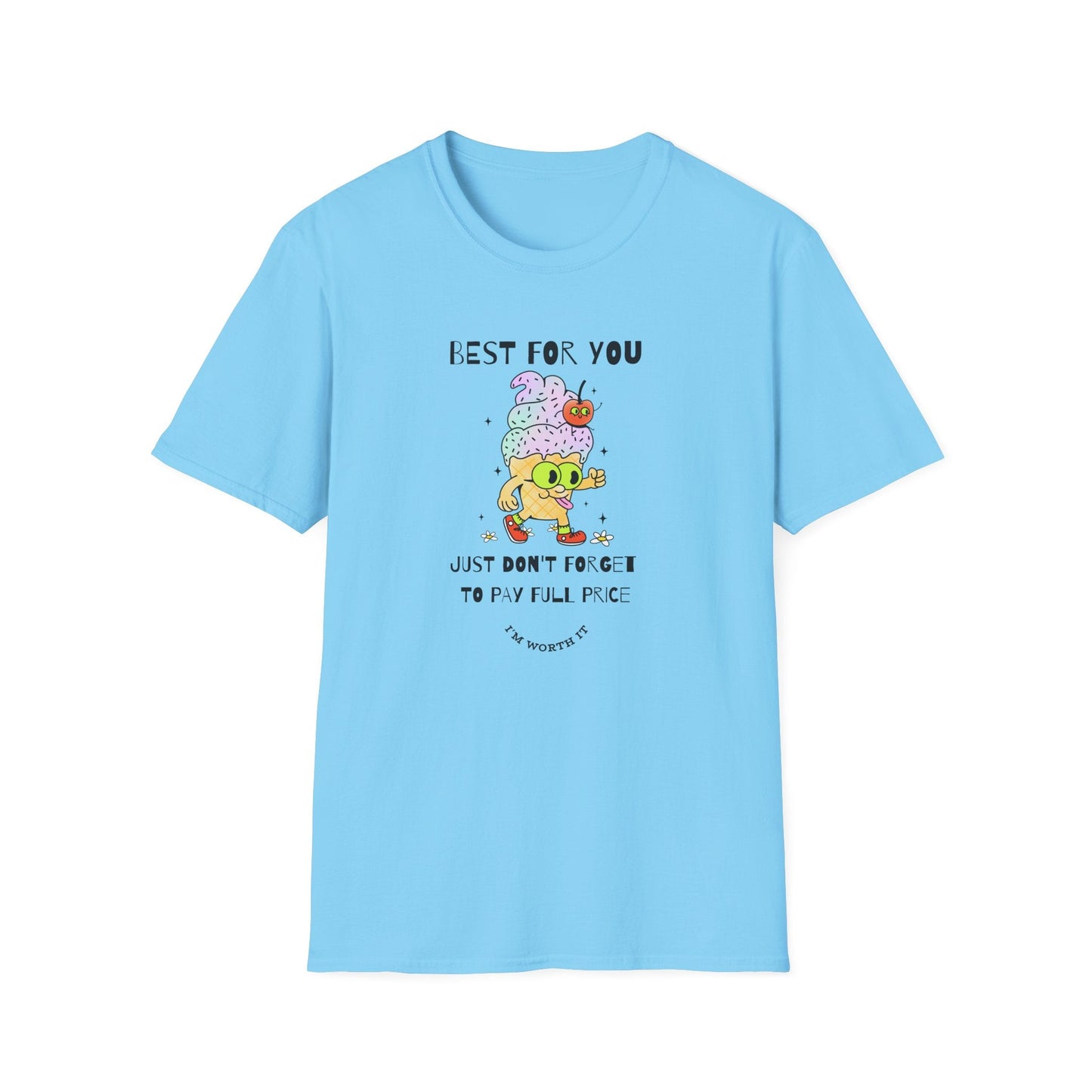 Funny Food T Shirts Unisex Softstyle Tee Cotton Gildan 64000 Short Sleeve Graphic Tee