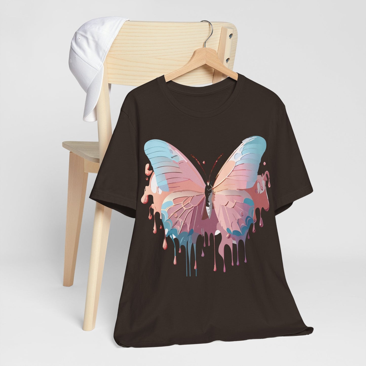 Butterfly Graphic Tee Unisex Adelpha Vintage Inspired Art Design Shirt