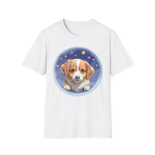 Unisex Gildan Softstyle 64000 Dog Shirt Tee Ring Spun Cotton