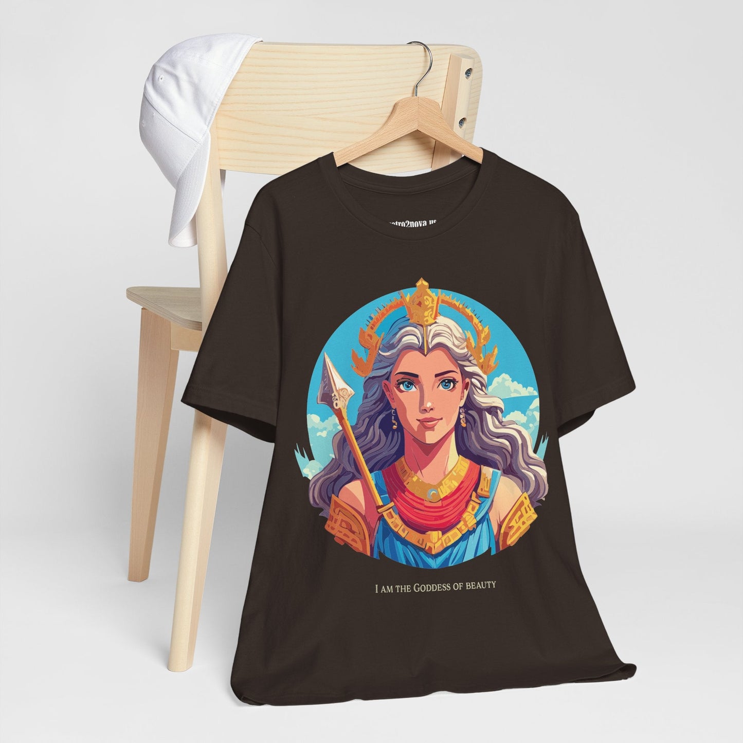 Graphic Cotton Unisex Jersey Short Sleeve T Shirt With Retro2Nova Artwork And Vintage Inspired