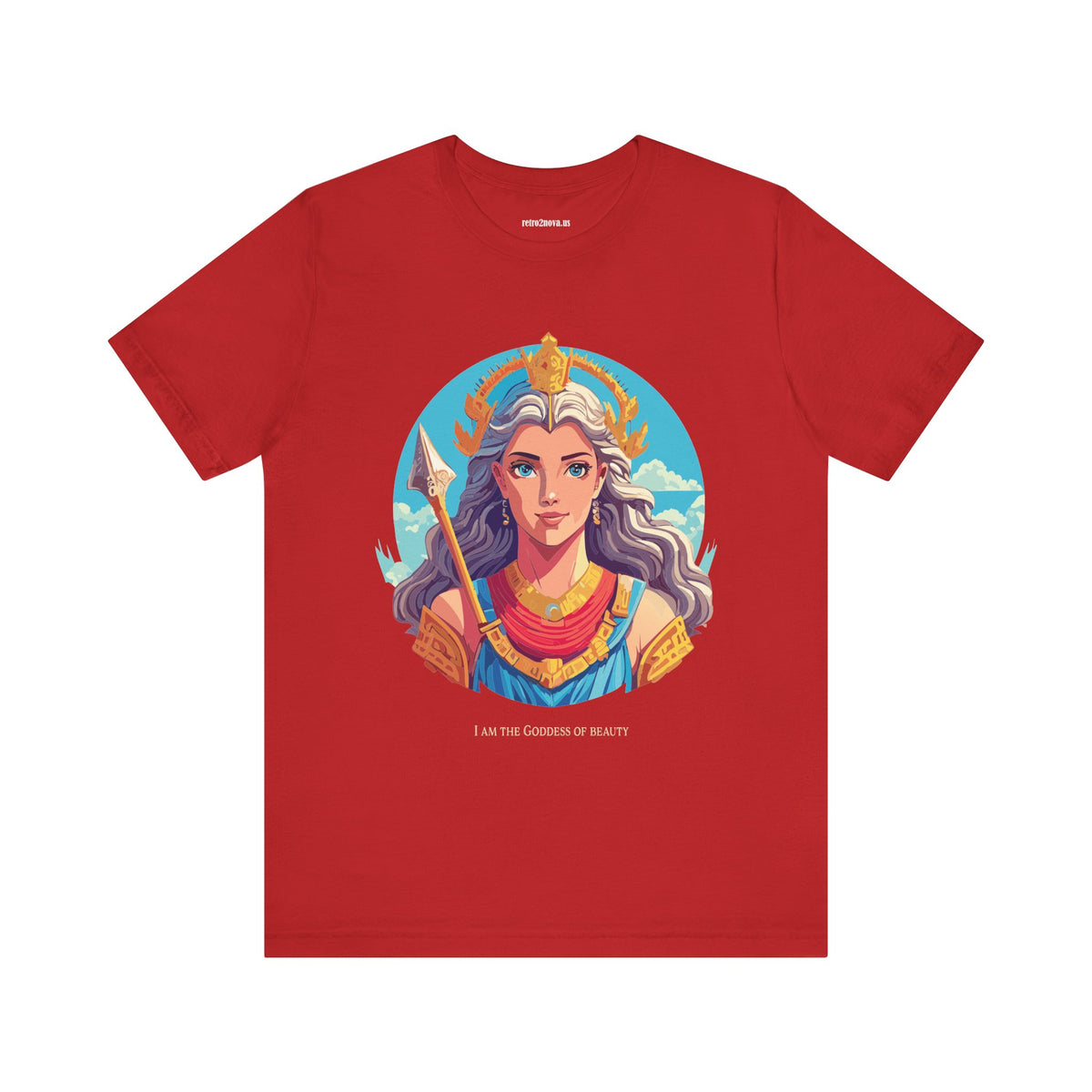 Goddess Graphic Unisex Cotton Bella+Canvas Tee ab108