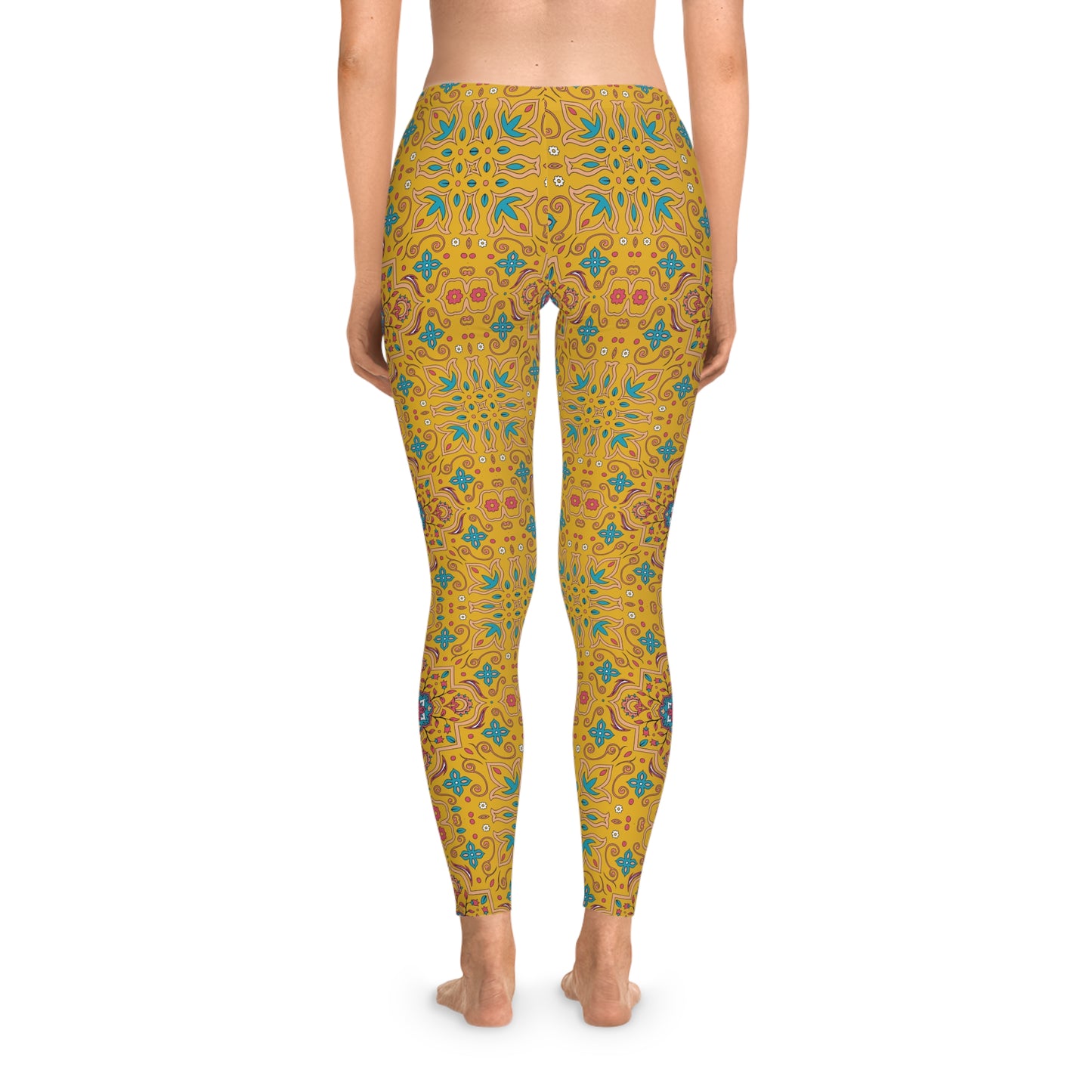 Leggings con estampado tradicional