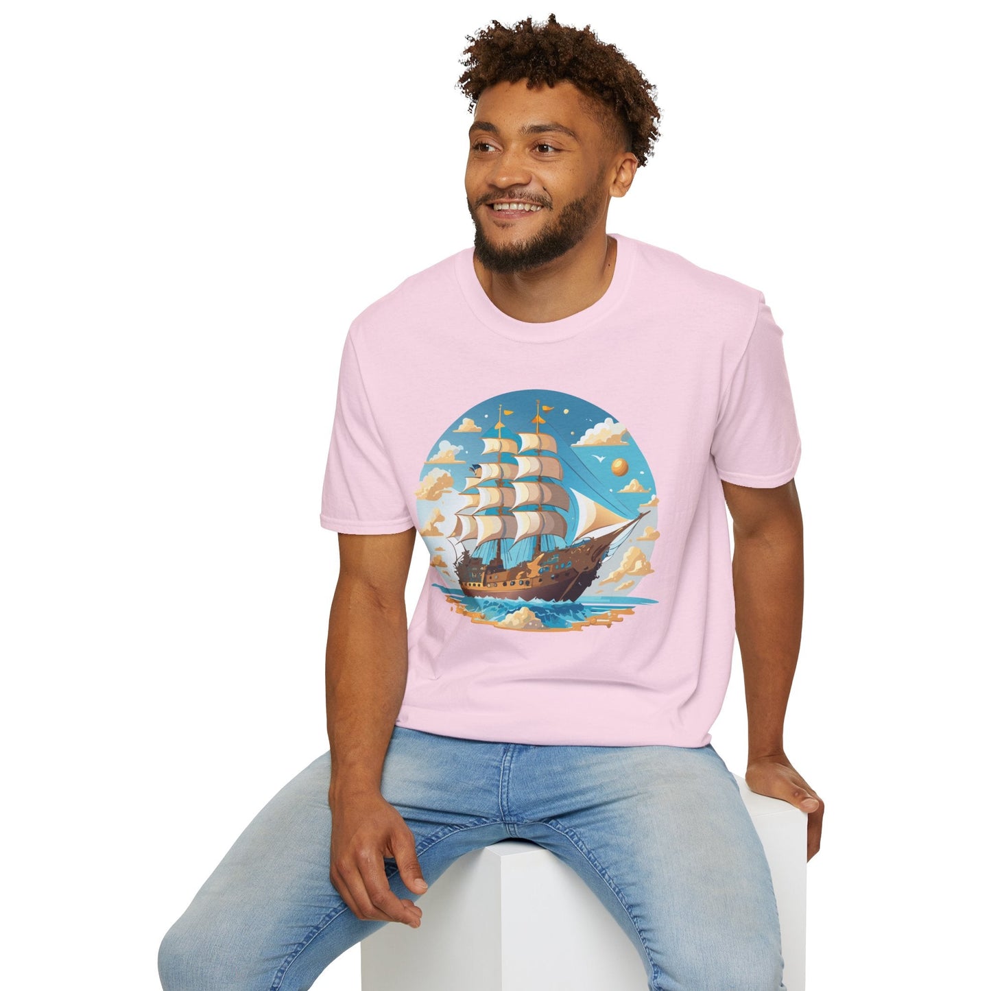 Unisex Softstyle Short Sleeve Tee Shirt Gildan 64000 100 Percent Ring Spun Cotton Comfort