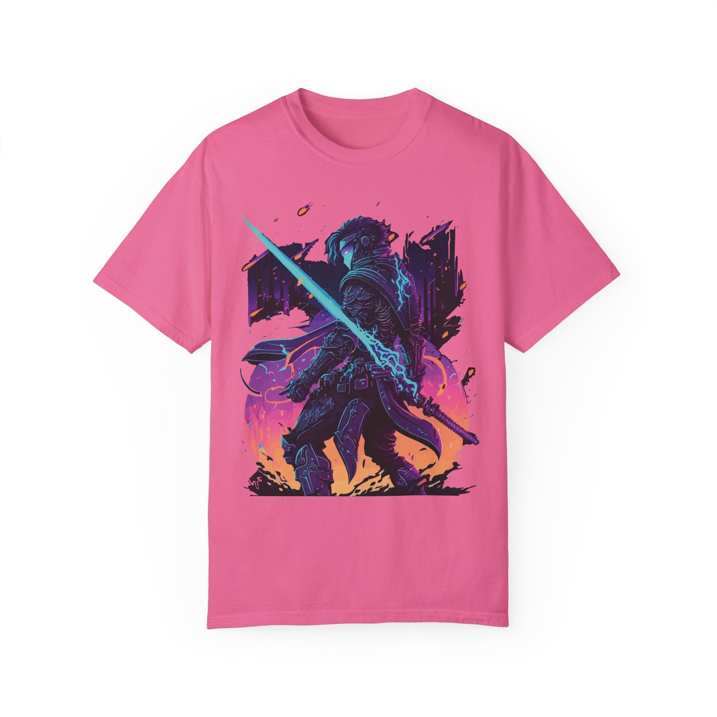 T-shirt unisexe avec chevalier en armure