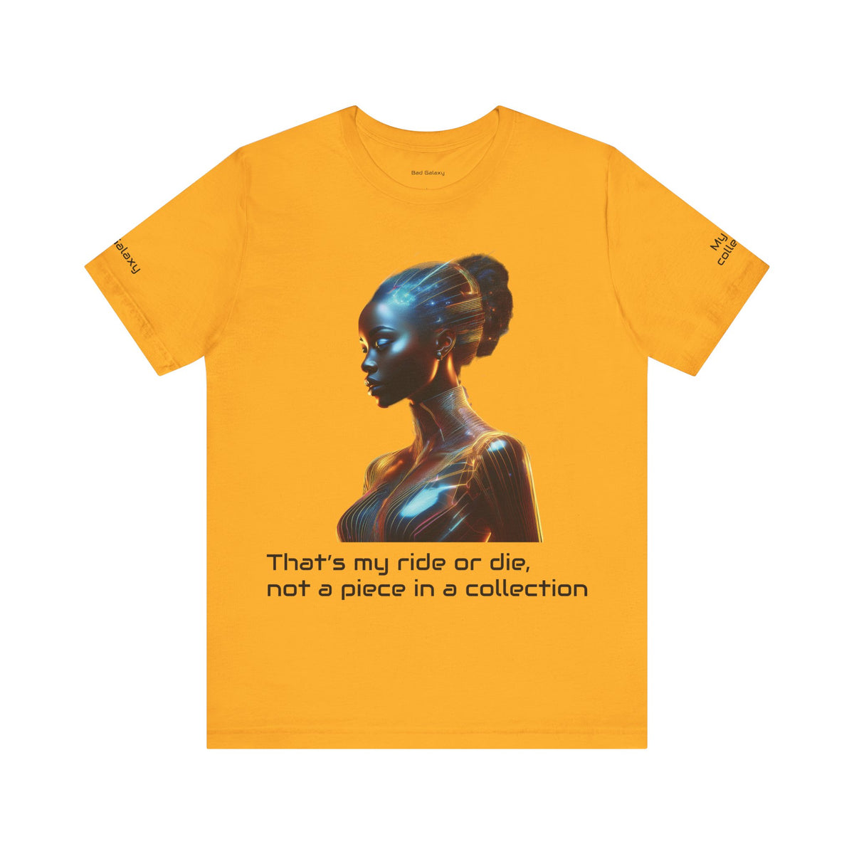 Car Graphic Unisex Cotton Bella+Canvas Tee with Art Design b13