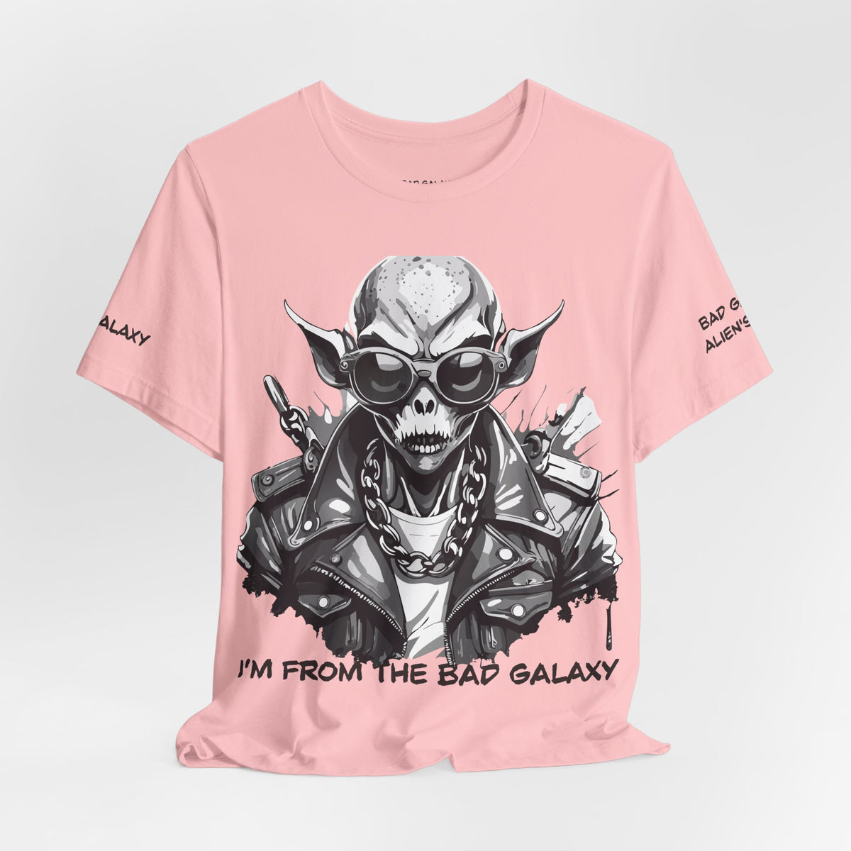 Alien Graphic Unisex Cotton Bella+Canvas Tee with Art Design b60