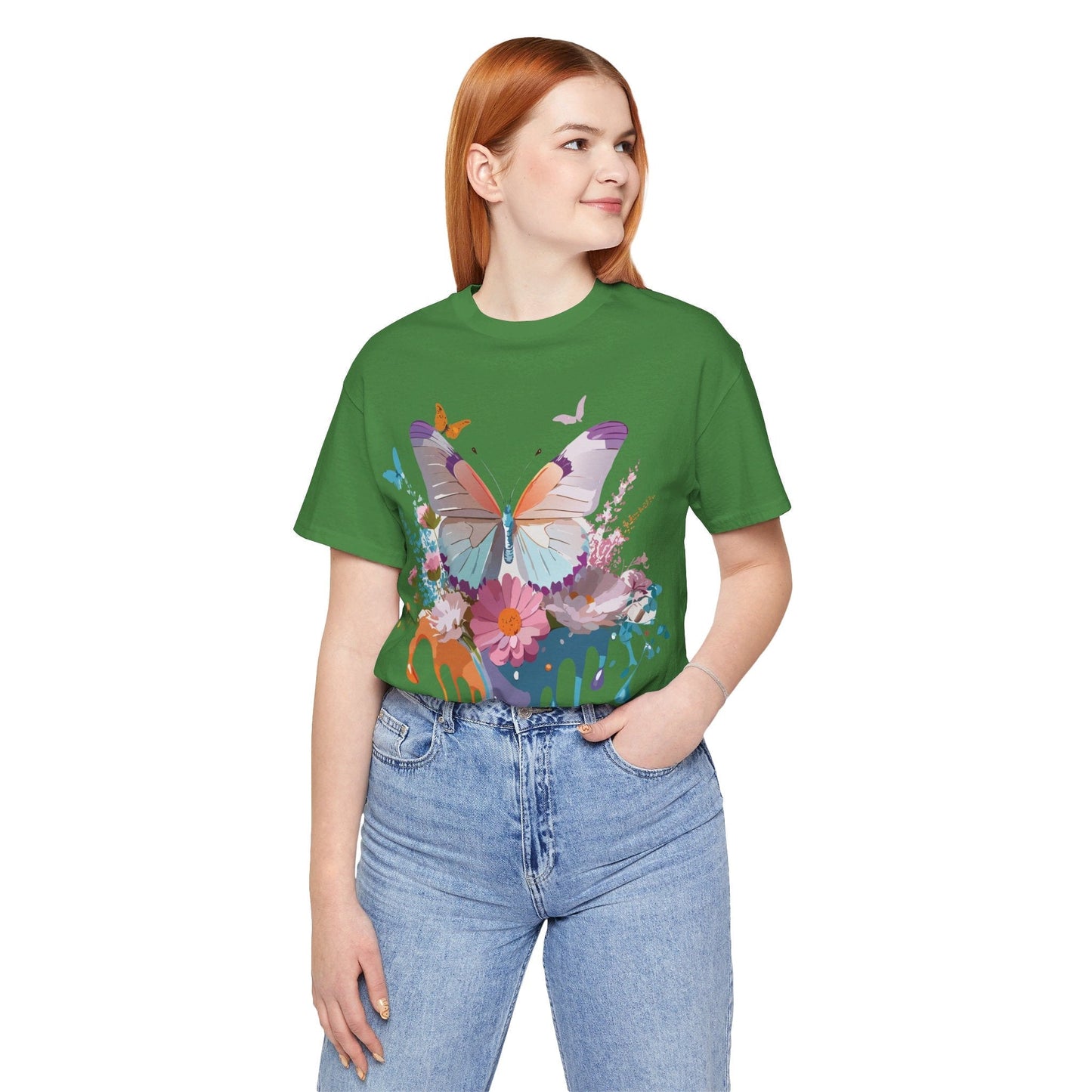 Butterfly Graphic Tee Unisex Premium Art Design Original Adelpha Artwork
