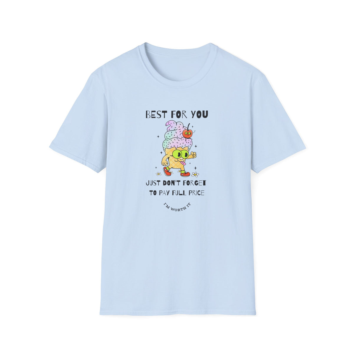 Funny Food Cartoon Graphic Tee Gildan Unisex 100 Cotton Tee Shirt r203