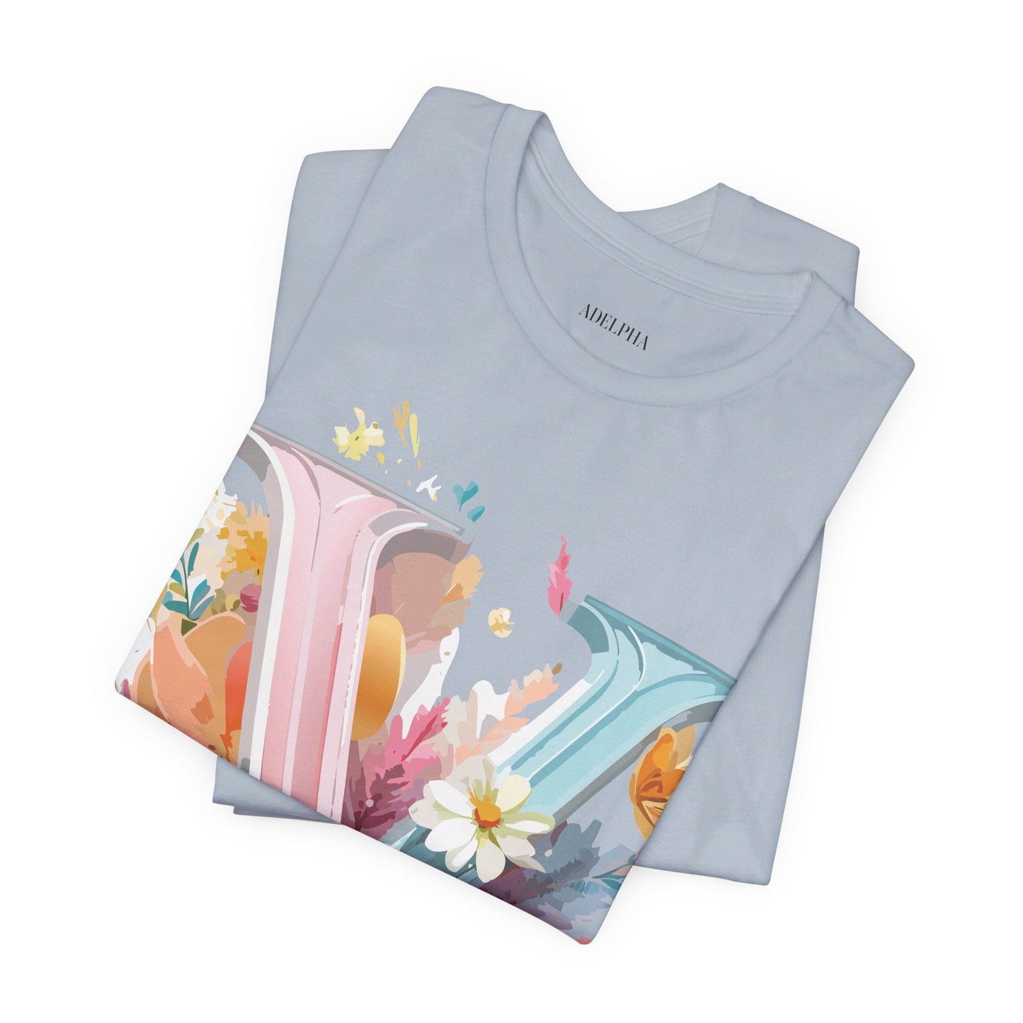 Letter V Graphic Tee Unisex Jersey Short Sleeve Art Design  Vintage Inspired
