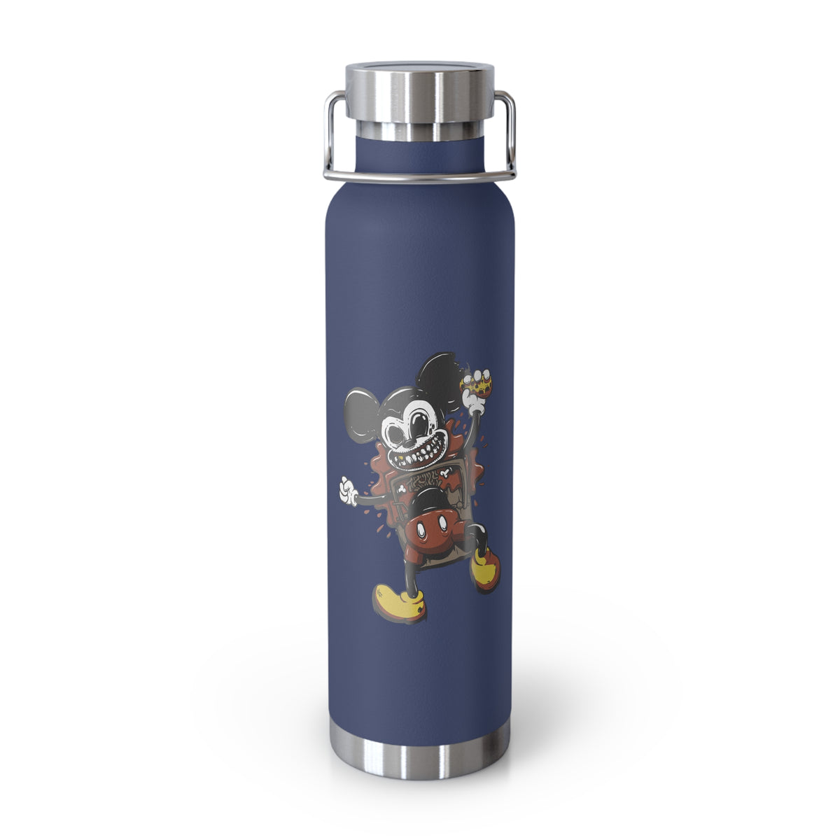 22oz Copper Insulated Water Bottle with Cartoon Design - CV68