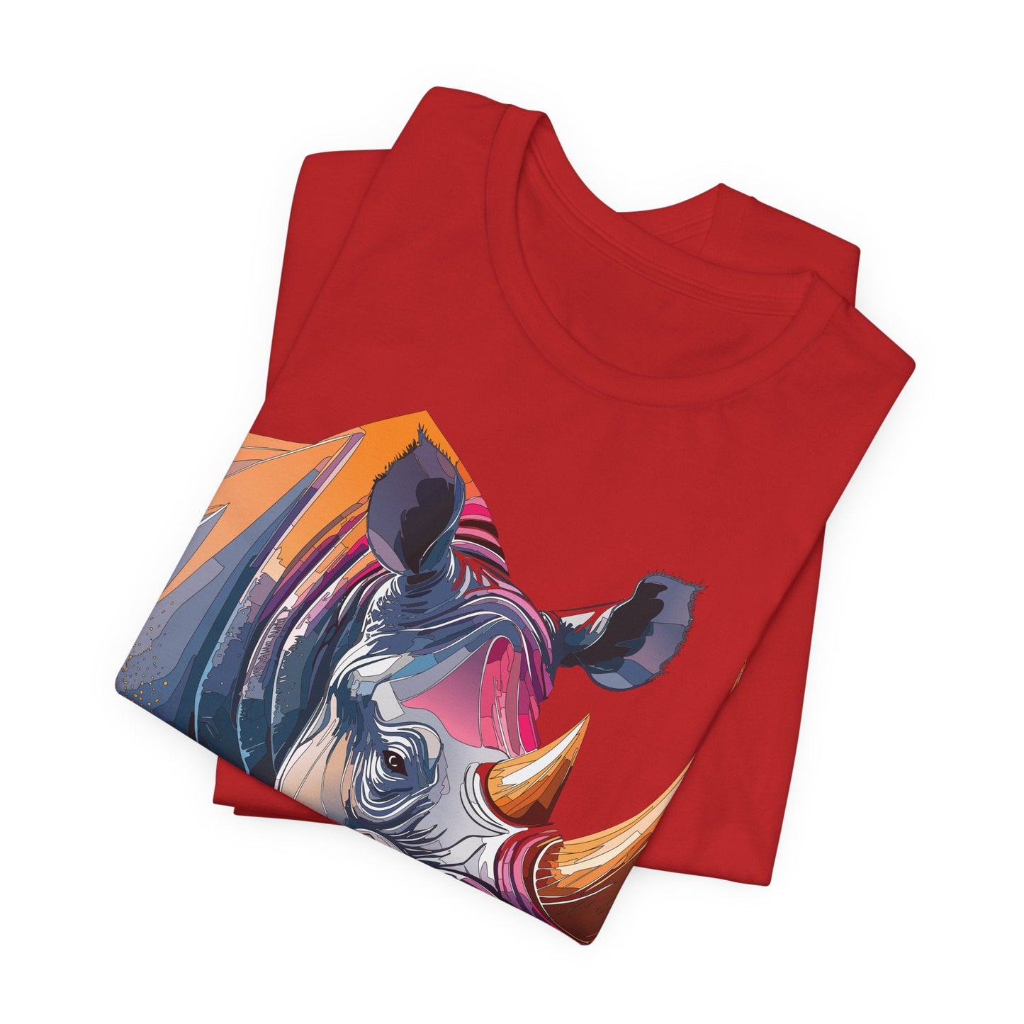 Unisex Animal Print Tee Shirt Featuring Wild Animals Art Design For Everyday Wear