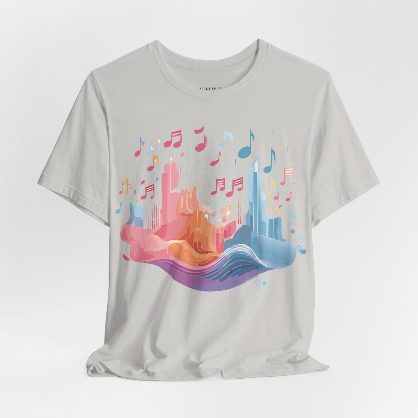 Music Graphic Tee Unisex Jersey Short Sleeve Art Design Adelpha Vintage Artwork Premium