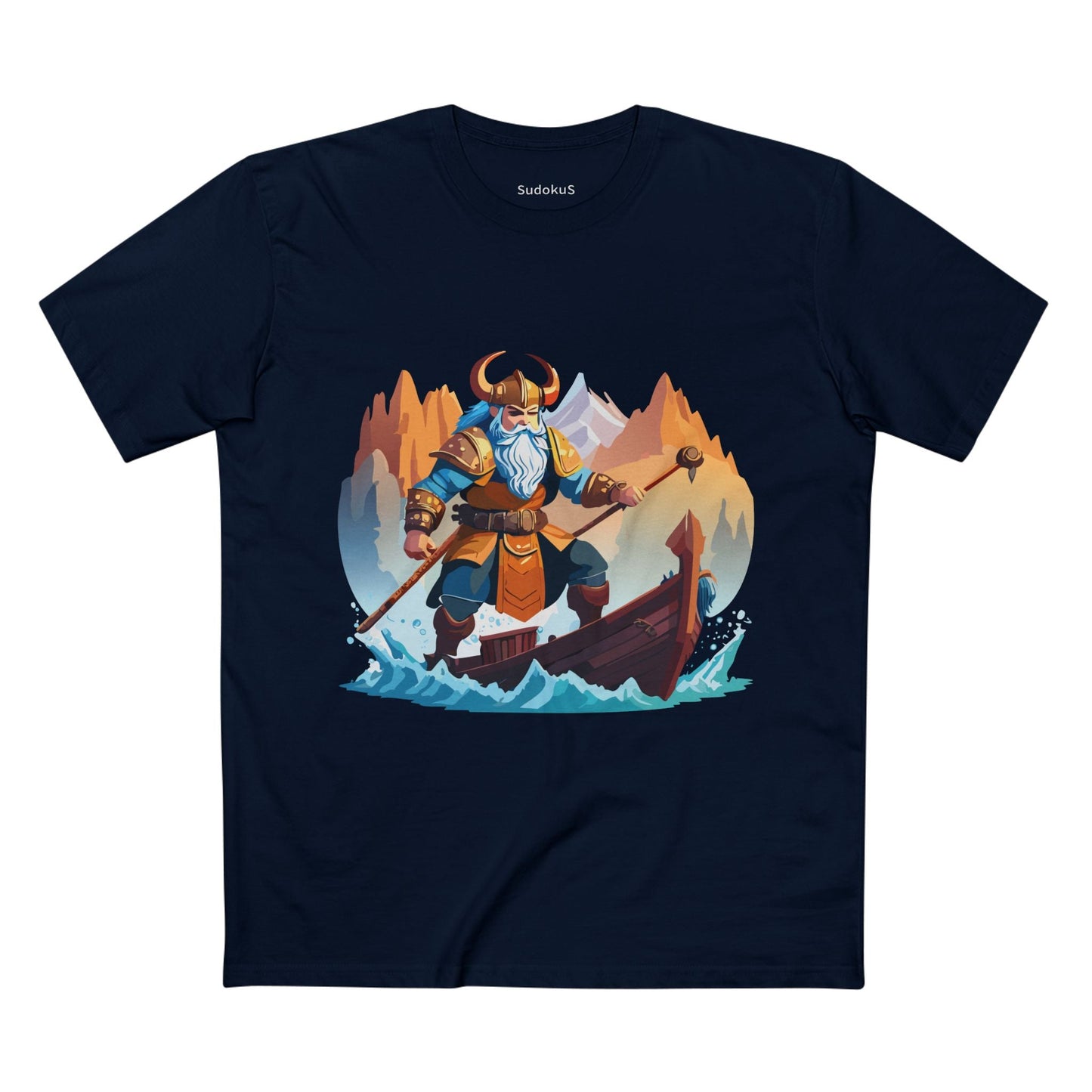 Viking Graphic Unisex 100 Cotton Staple Tee 27