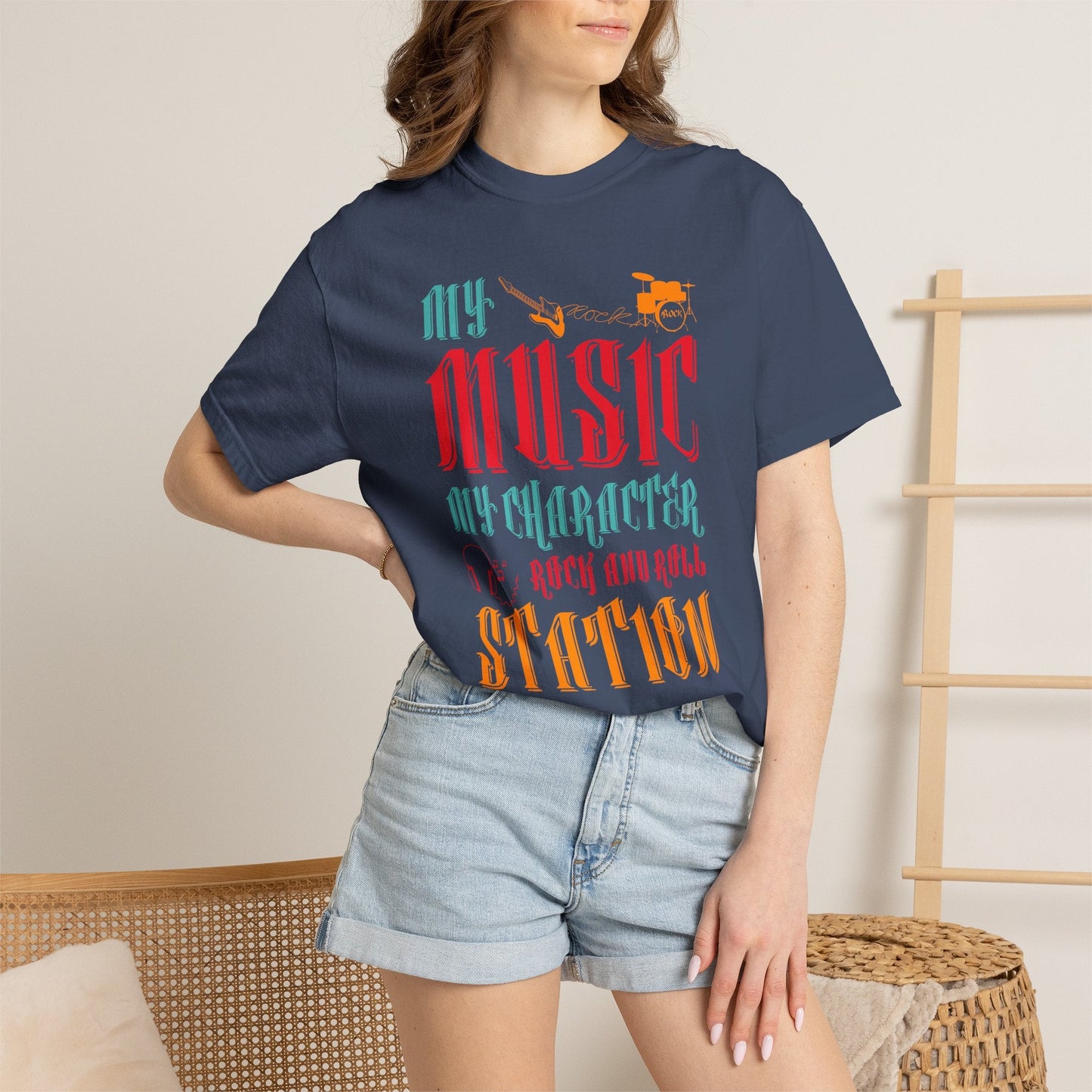 Music Graphic Design Unisex Cotton T-shirt 039