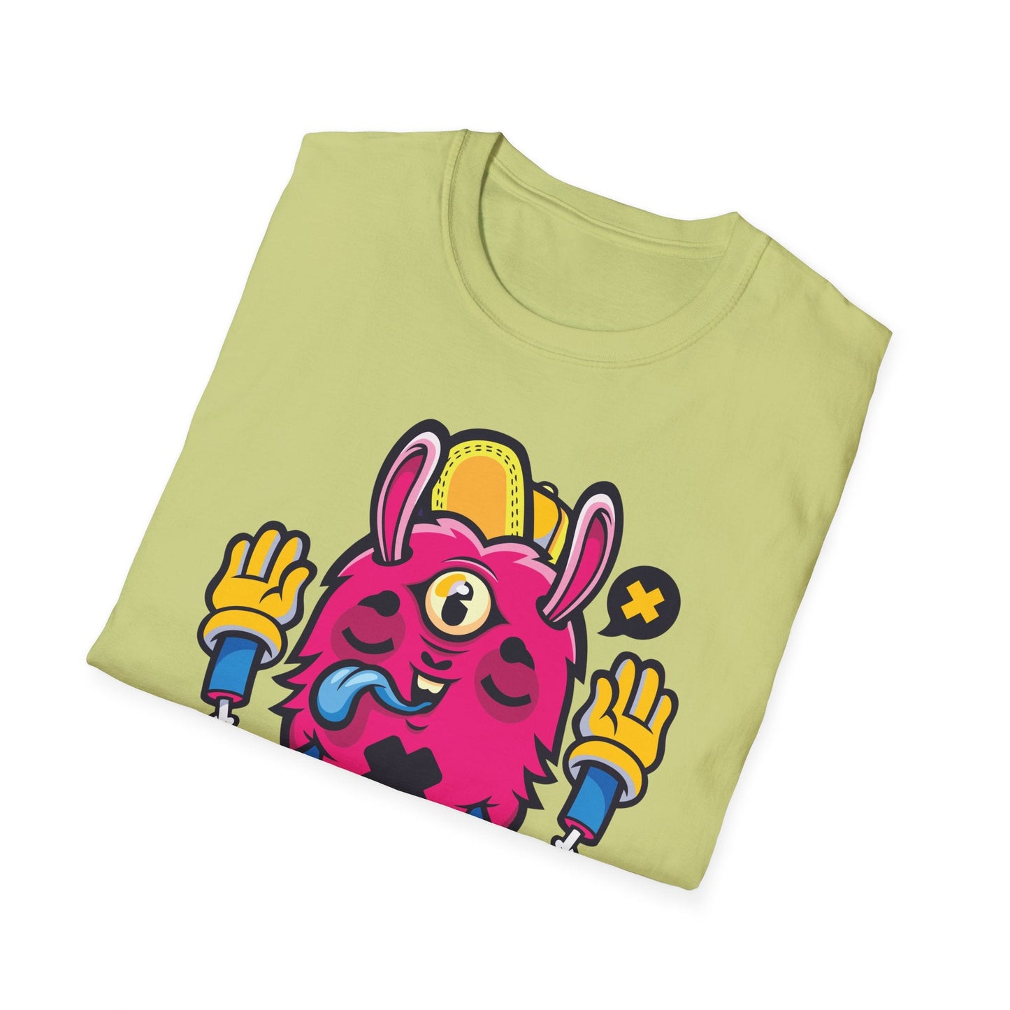 Cartoon T Shirt Animation T Shirt Funny Tee Unisex Softstyle 64000 Gildan Cotton Tee