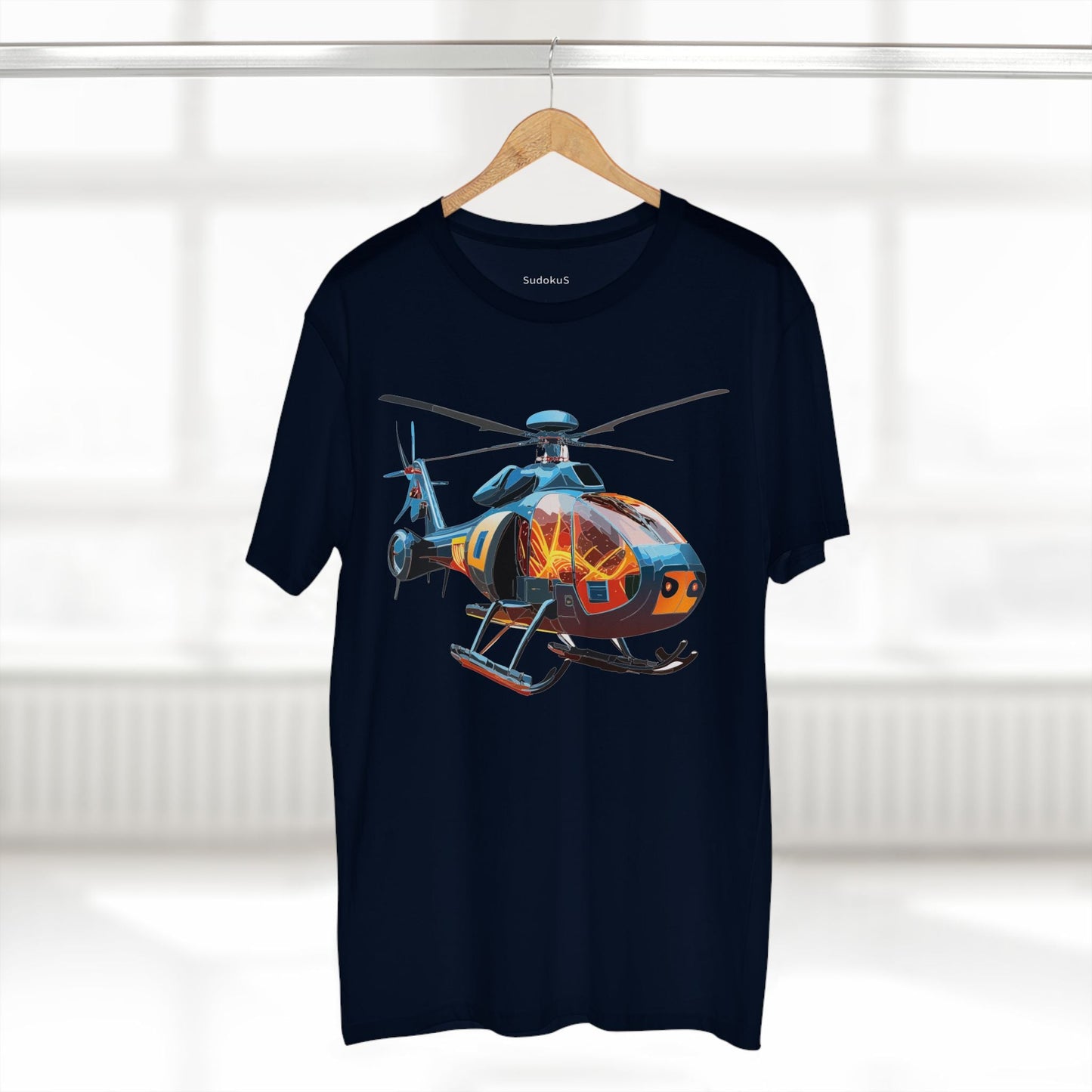 Chopper Graphic Unisex 100 Cotton Staple Tee 4