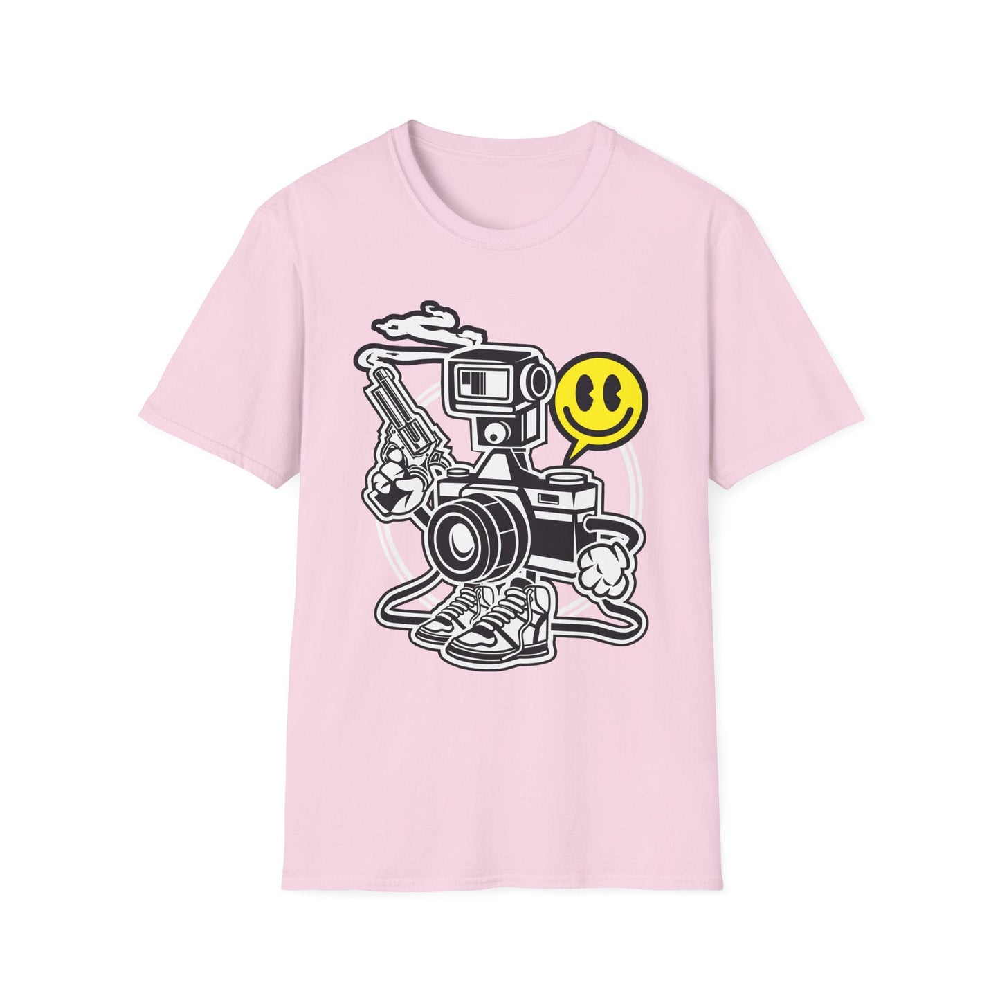 Cartoon T Shirt Animation Graphic Tee Unisex Funny Tee Shirt Gildan Softstyle 64000