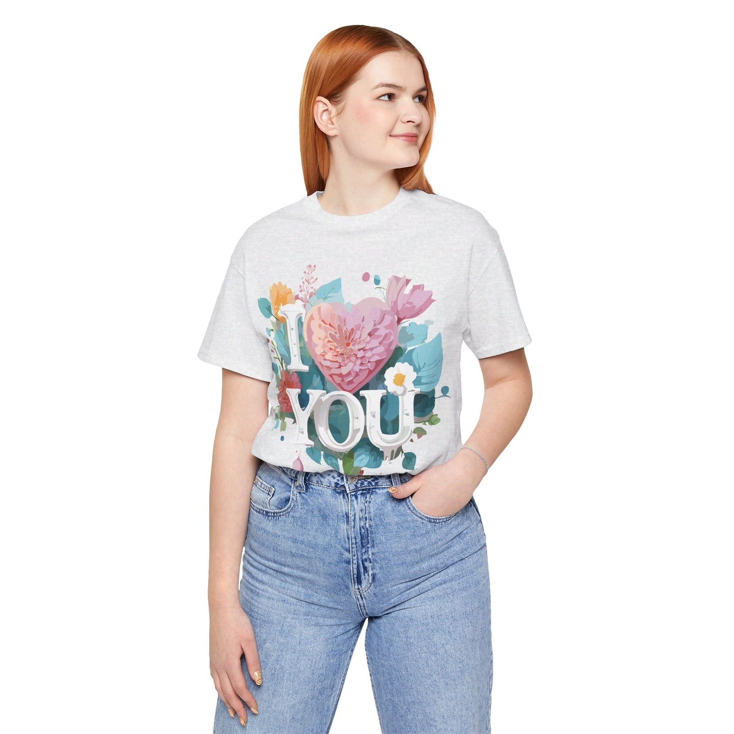 Valentine Graphic T Shirt Unisex Jersey Short Sleeve Tee With Adelpha Artwork Design