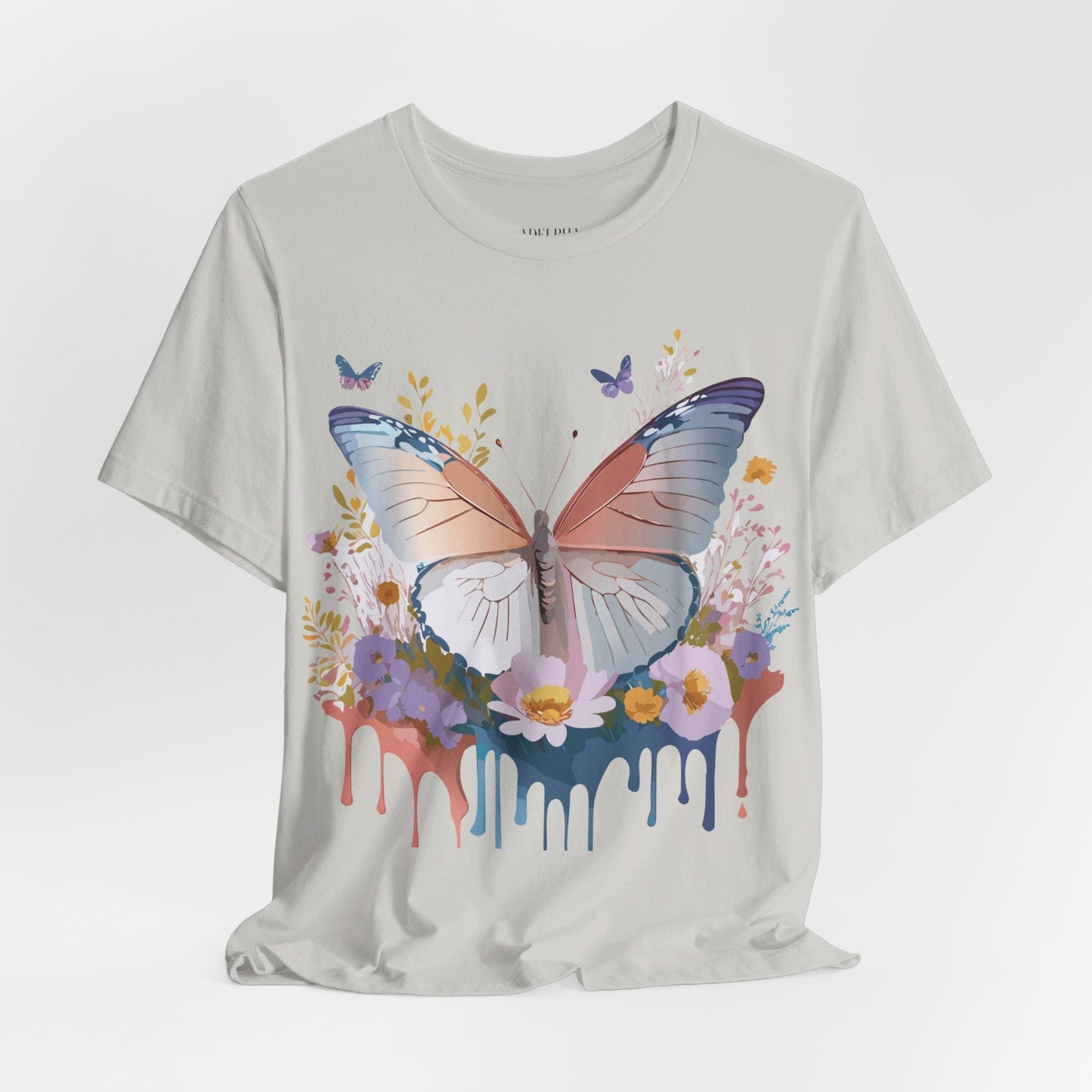 Butterfly Graphic Tee Unisex Vintage Art Design Adelpha Collection