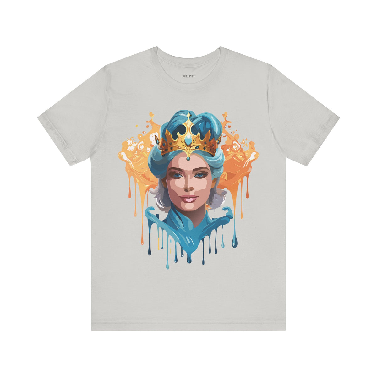 Queen Graphic Unisex Cotton Bella+Canvas Tee with Art Design m190