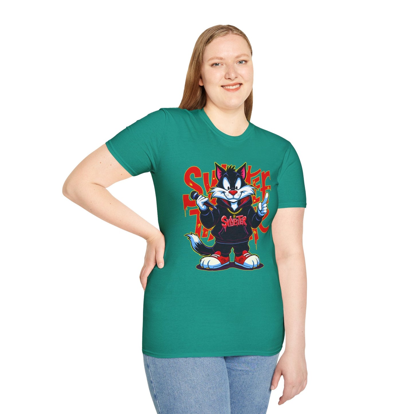 Gildan Softstyle Unisex T Shirt 100 Percent Ring Spun Cotton Cartoon Animation And Funny Animals Tee
