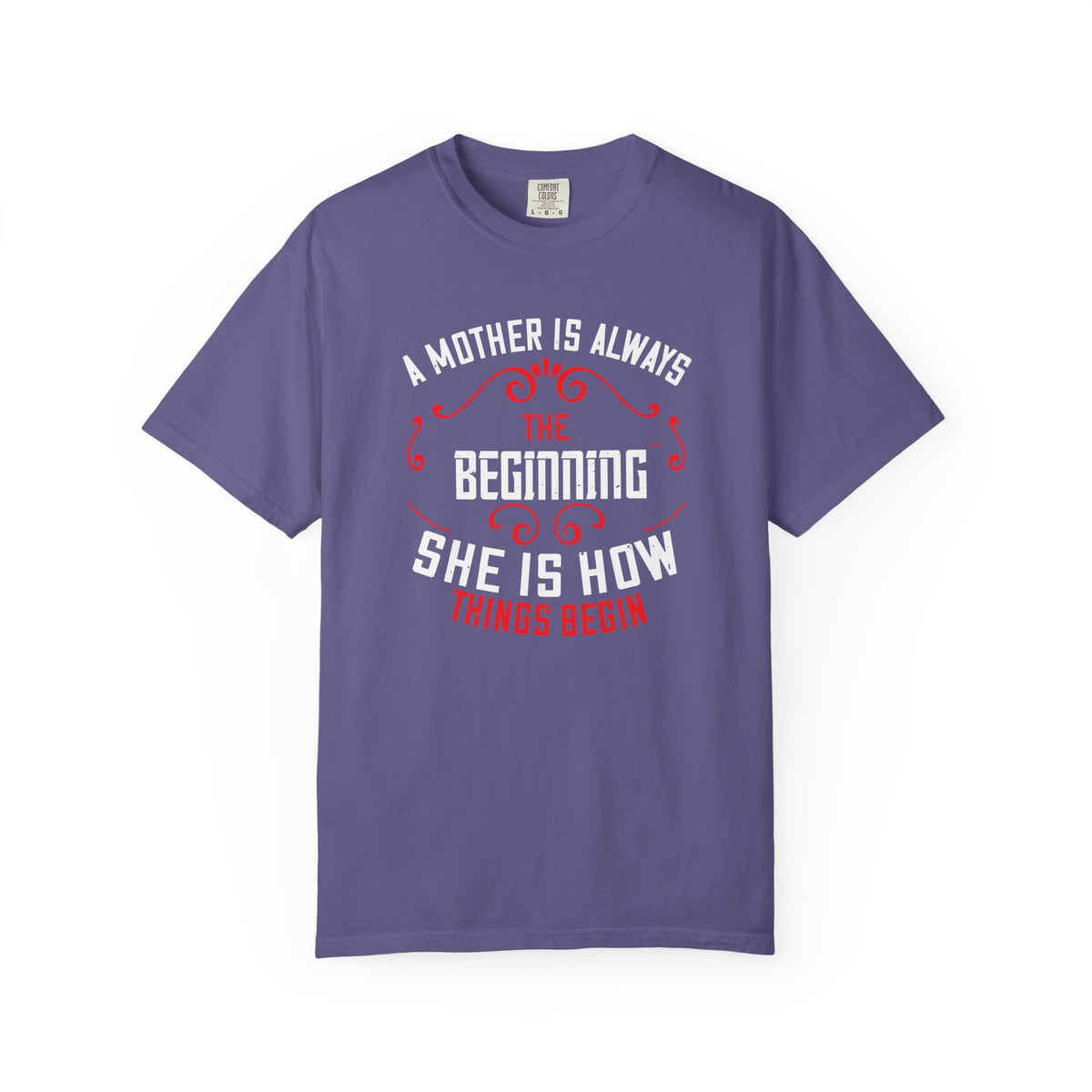 Mom T-shirt Mother Day Mama Tee Unisex Comfort Colors Garment-Dyed Cotton h53