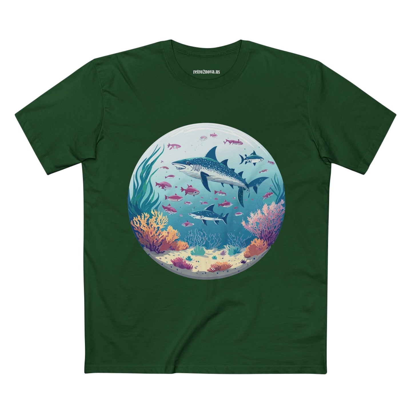 Ocean Shirt Ocean Pacific OP19 Unisex Premium Cotton Tee With Original Art Design