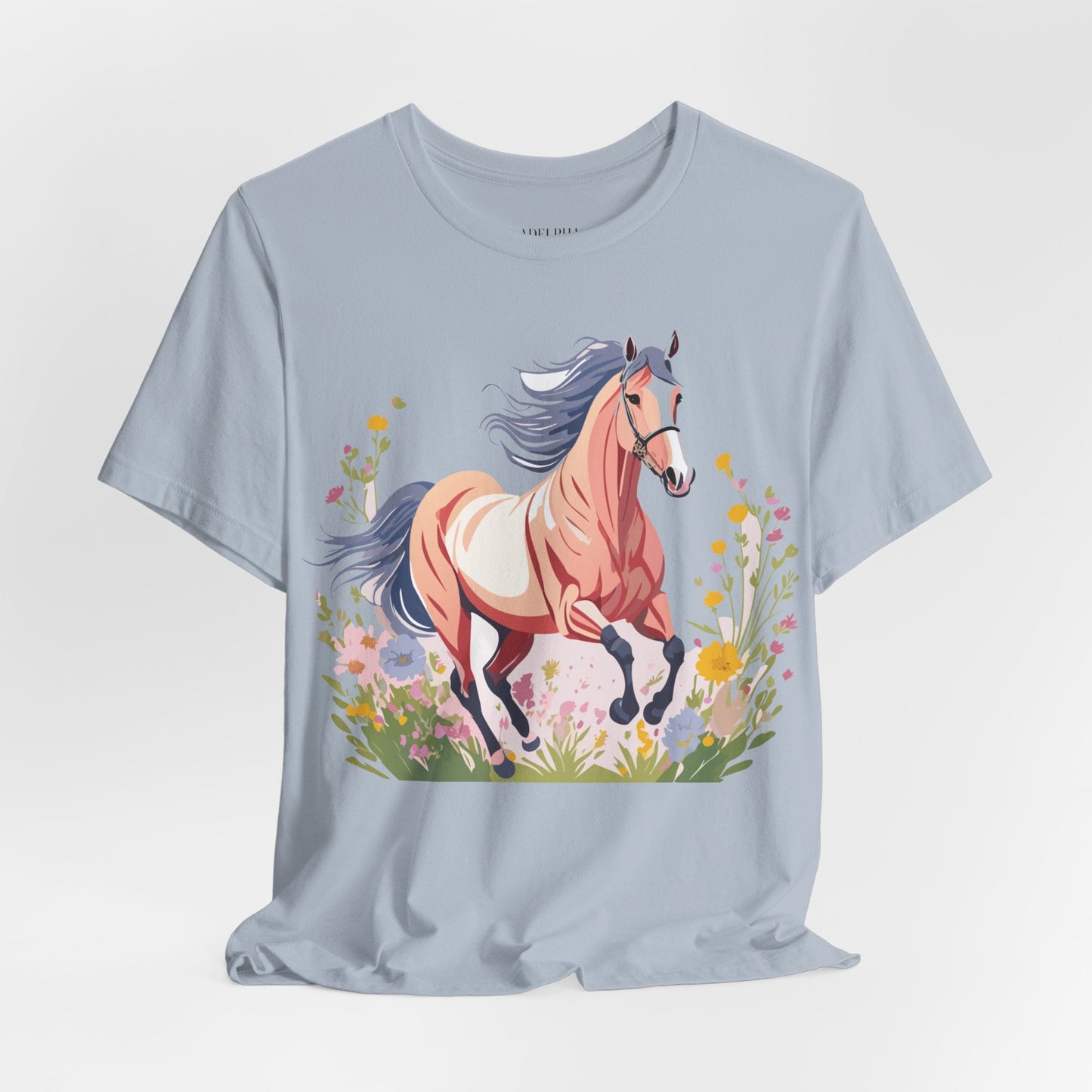 Horse Graphic Unisex 100 Cotton Vintage Animal Art T-Shirt 9