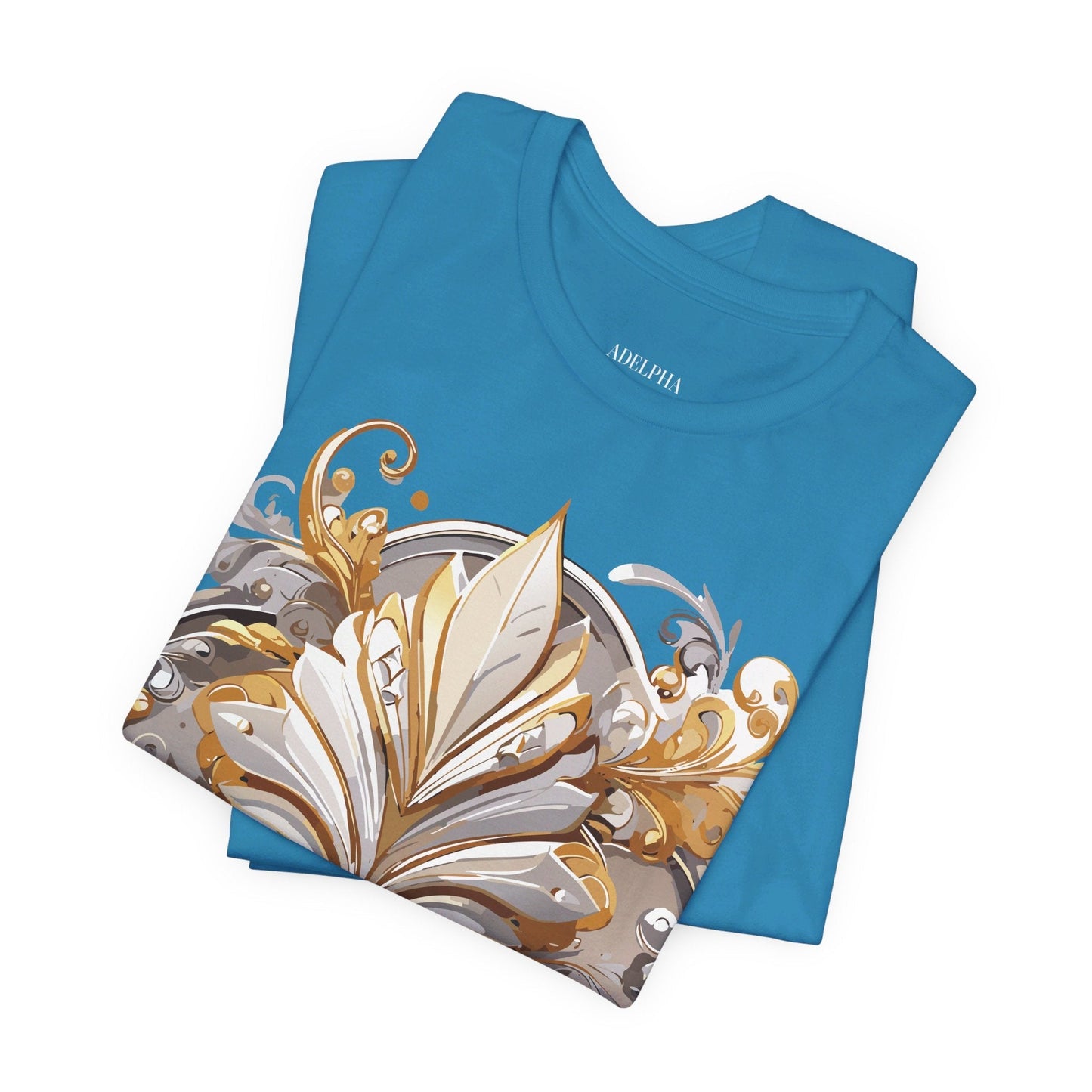 Jewelry Graphic Unisex 100 Cotton Vintage Treasure Art T-Shirt 11