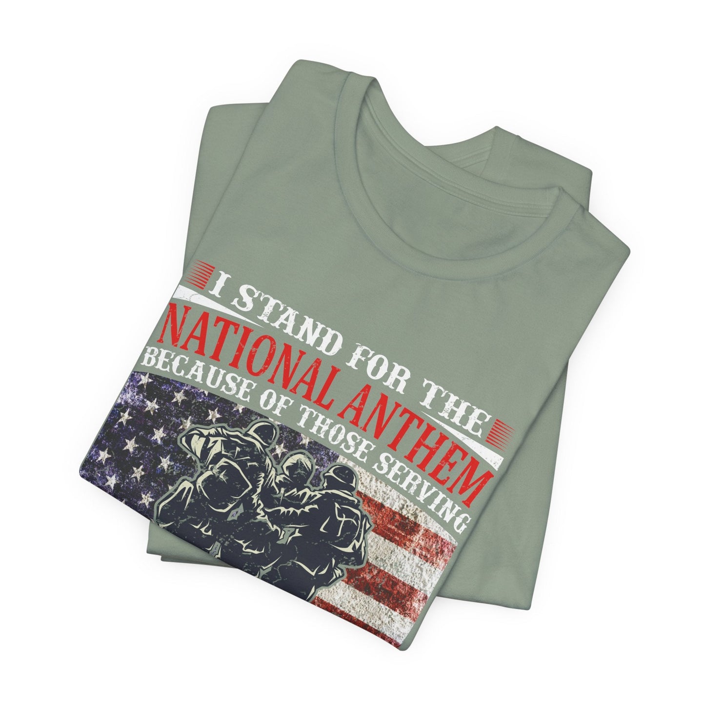 Army Veteran Patriotic Graphic Design Unisex Cotton T-Shirt v36