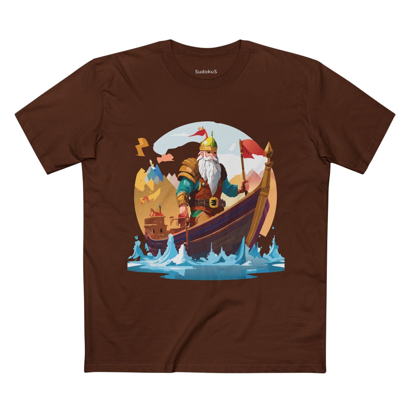 Viking Graphic Unisex 100 Cotton Staple Tee 1