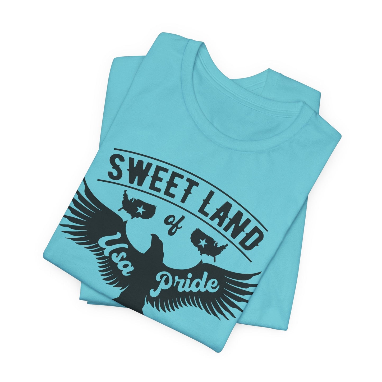 Liberty Eagle Graphic Unisex Cotton T-Shirt a4