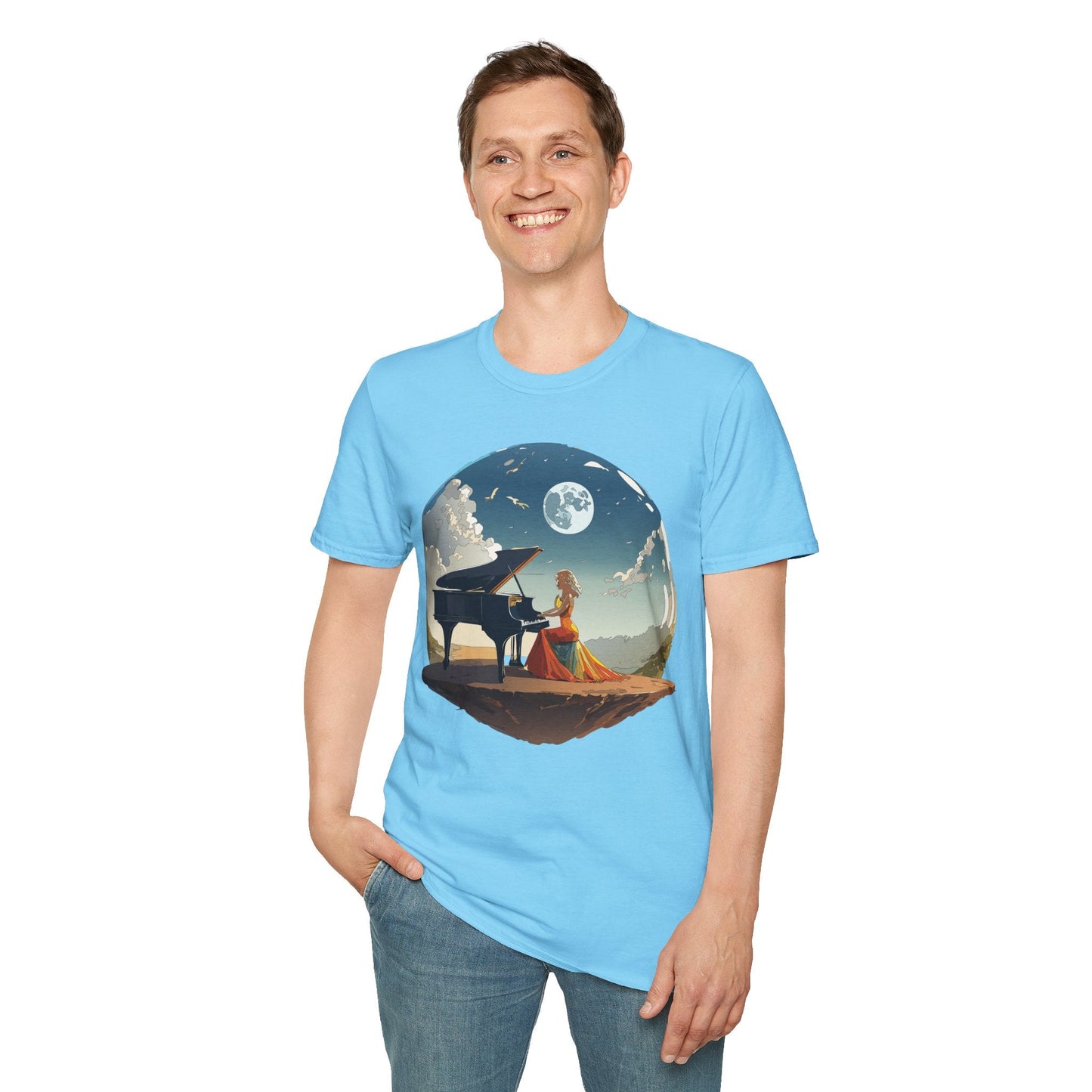 Womens Graphic T Shirts Art Design Shirt Gildan Softstyle 64000 Cotton Tee Unisex Comfort