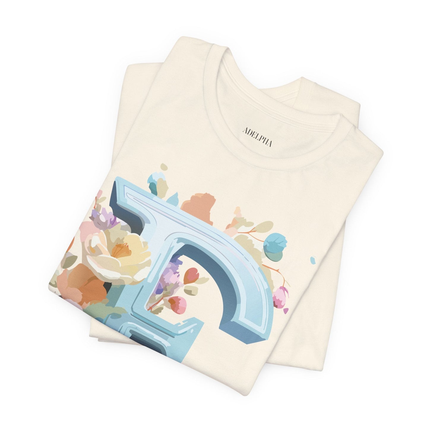 Unisex Letter E  Graphic Tee Featuring Vintage Inspired Artwork Collection