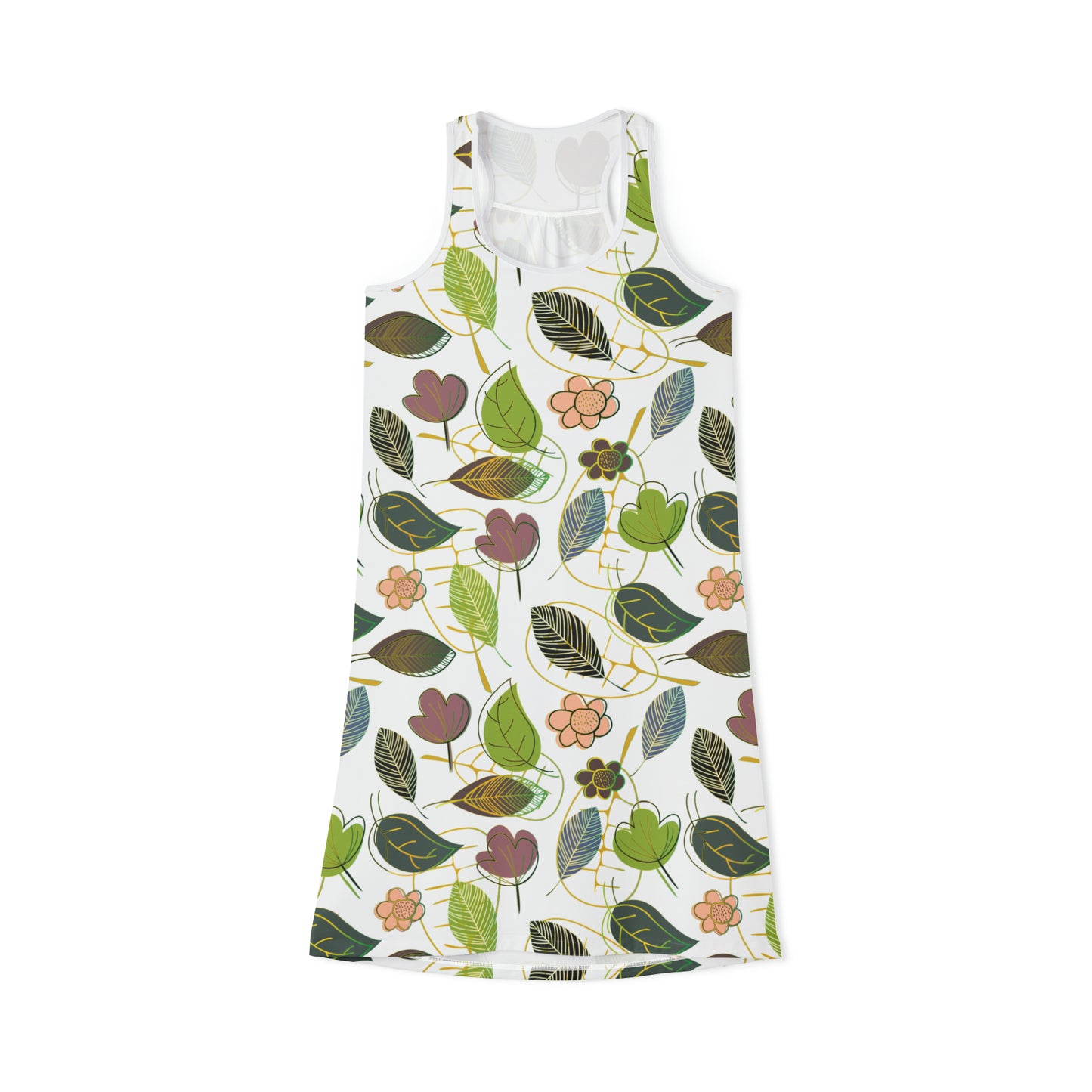 Vestido de verano con estampados florales