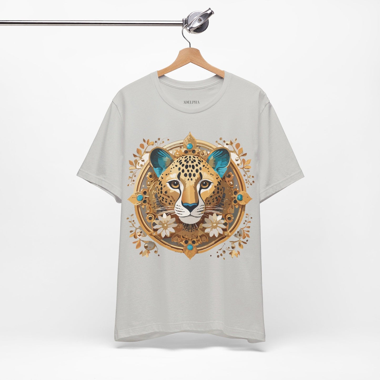 Medallion Shirt Graphic Tee Unisex Short Sleeve Vintage Inspired Artwork By Adelpha