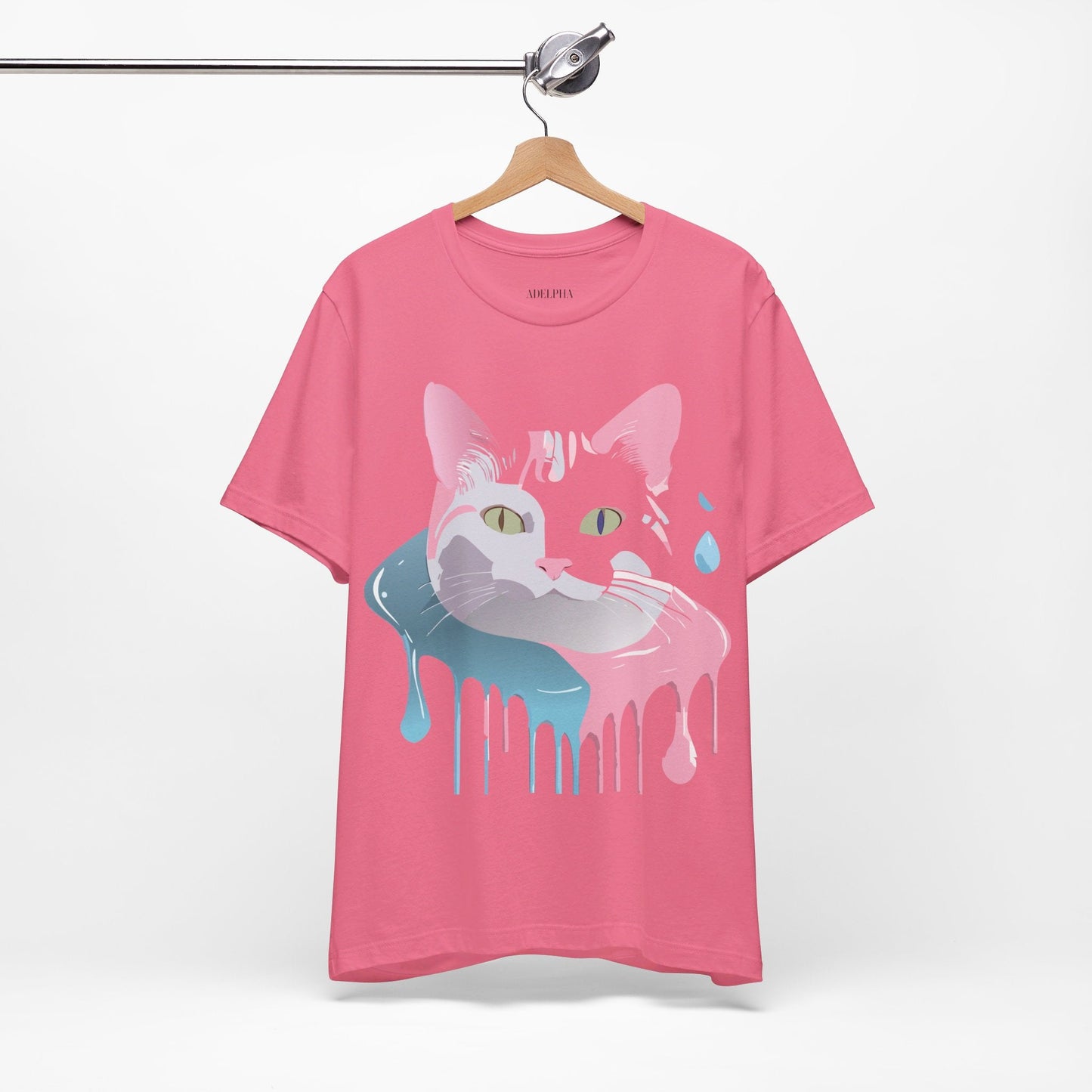 Adelpha Cat Graphic Tee Unisex Short Sleeve Shirt Vintage Inspired Artwork