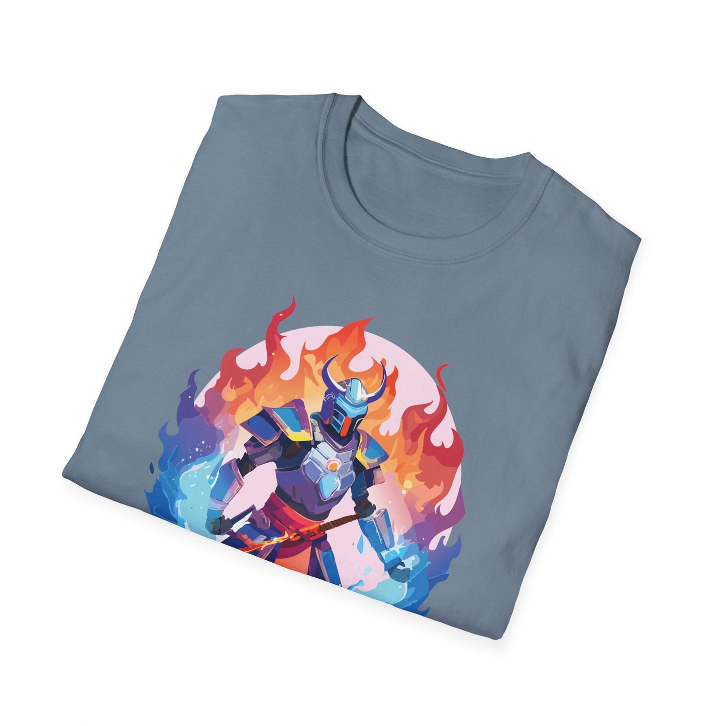 Samurai Shirt Unisex Gildan Softstyle 64000 Tee 100 Percent Cotton Comfortable Tee