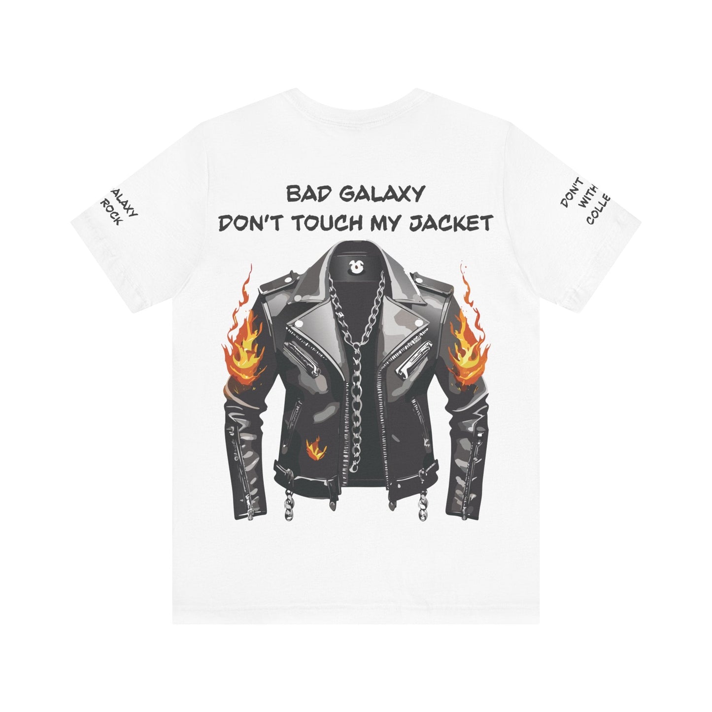 Punk Rock Tee Shirt From Bad Galaxy Made To Order 100 Cotton Free Shipping Eco Friendly Inks